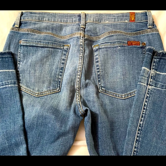 Hardly worn flared Seven for all mankind jeans - Picture 2 of 11